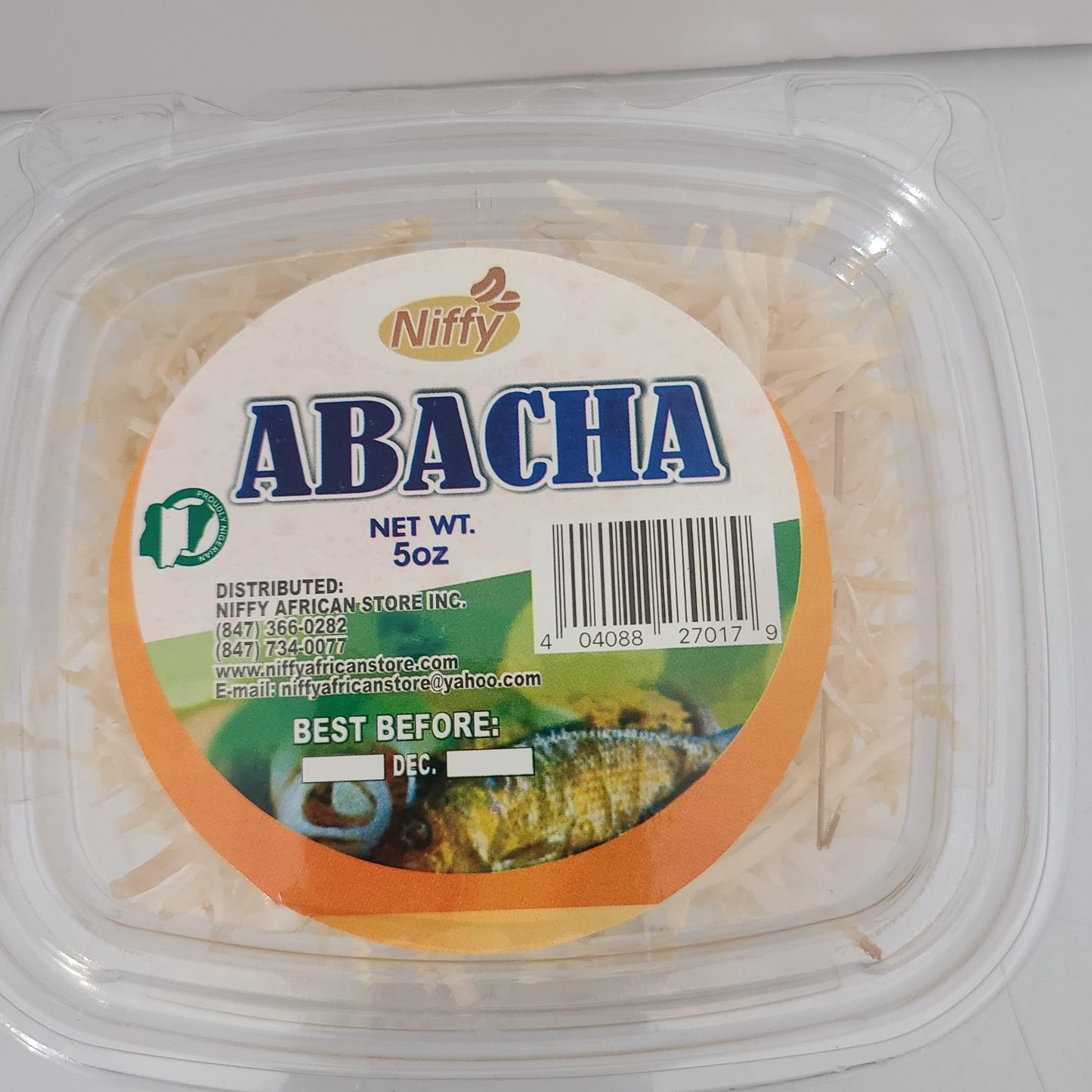 Abacha, Nigerian Net Wt. 5oz by Niffy
