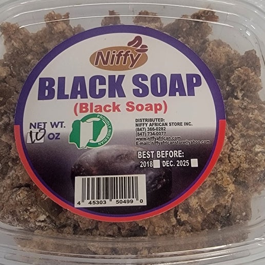 Niffy Black Soap(10oz)