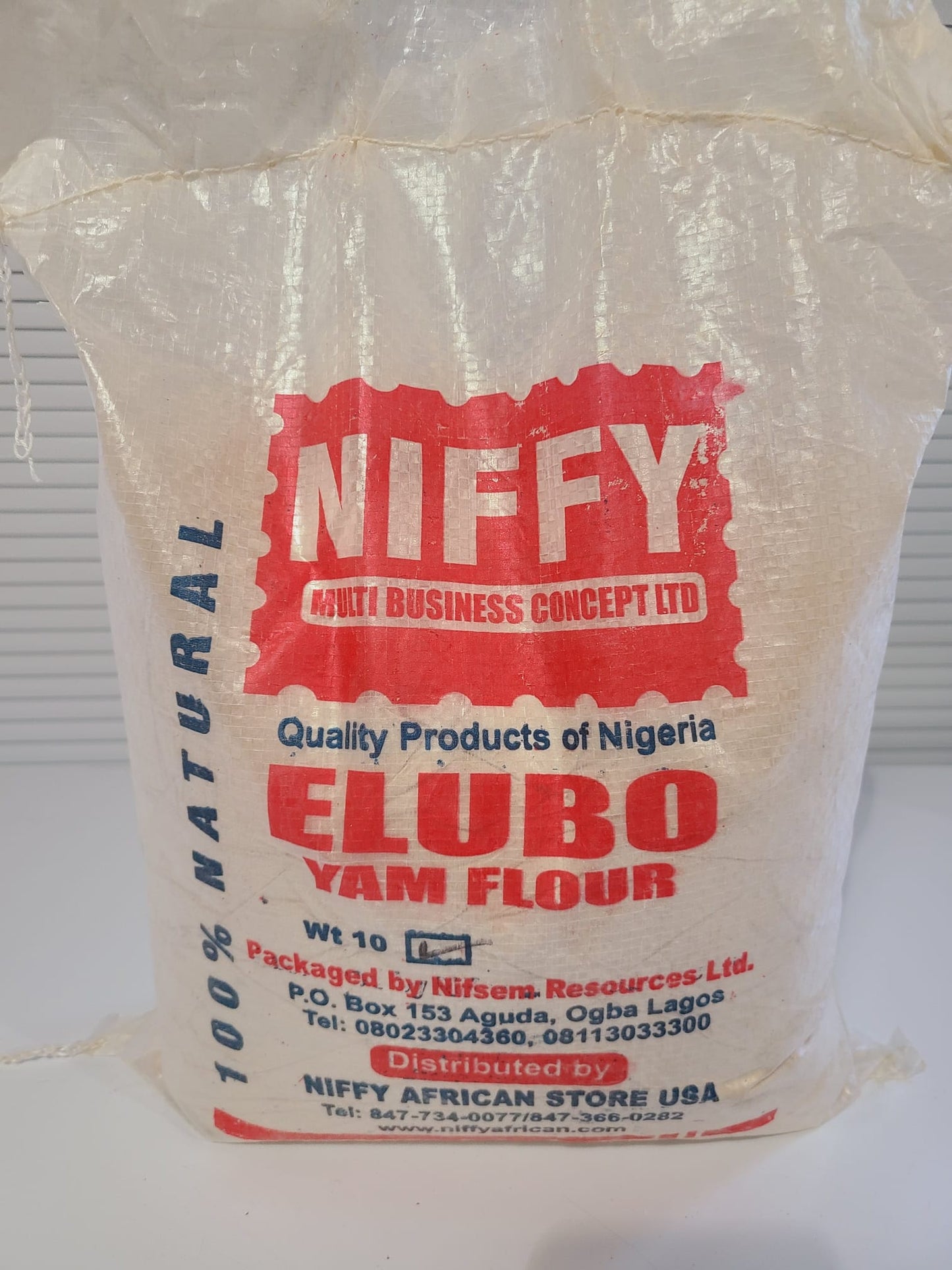 Yam Flour Elubo