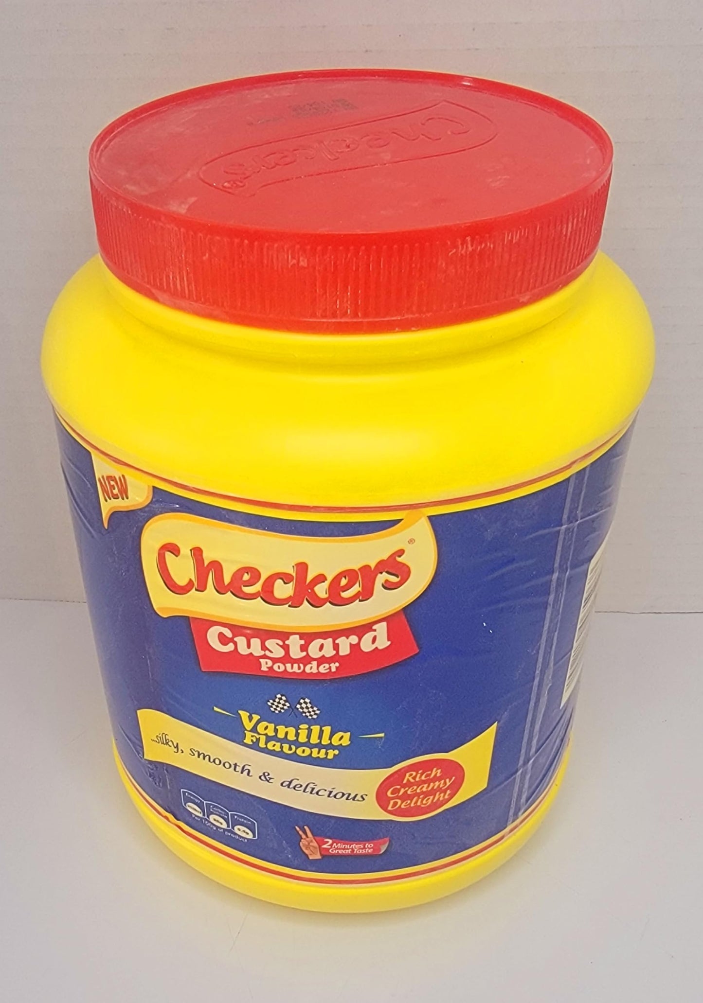 Checkers Custard Powder, Vanilla Flavor, 21 oz