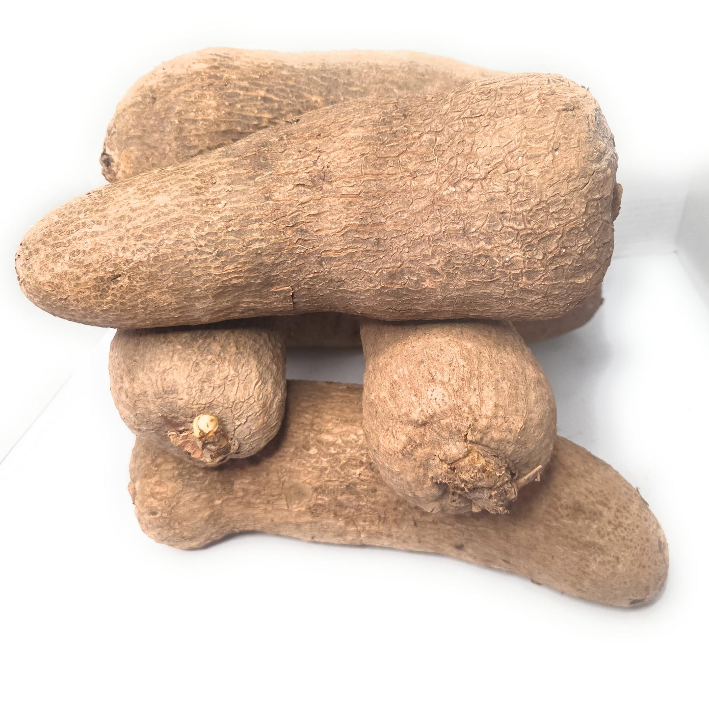Fresh African Ghana Puna Yam, New YAM 5Lbs (1-3 tubers) Note Item Sold by Weight