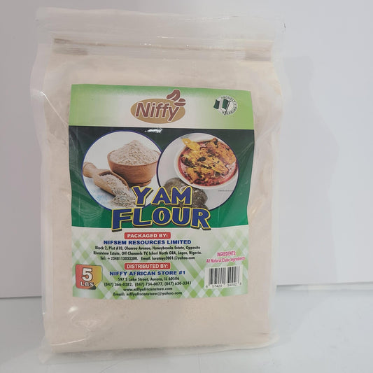 NIFFY YAM FLOUR, 5LBS