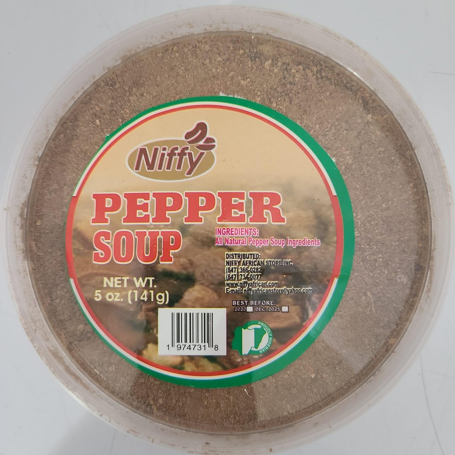 Pepper Soup Spice/Nigerian pepper soup mix 5 oz (141g) by Niffy