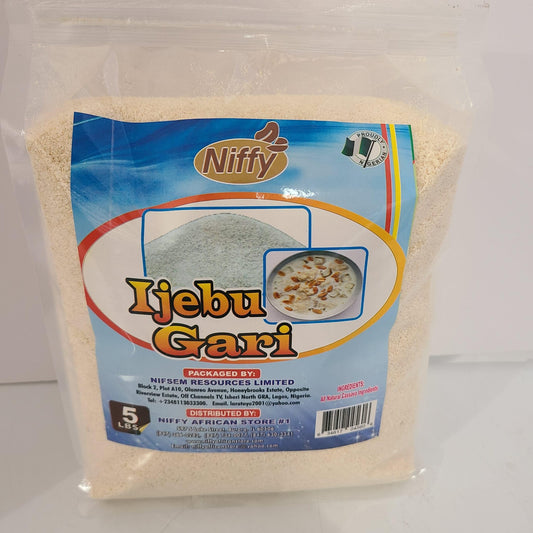Ijebu Gari, Nigerian Cassava Flakes, 5 lbs