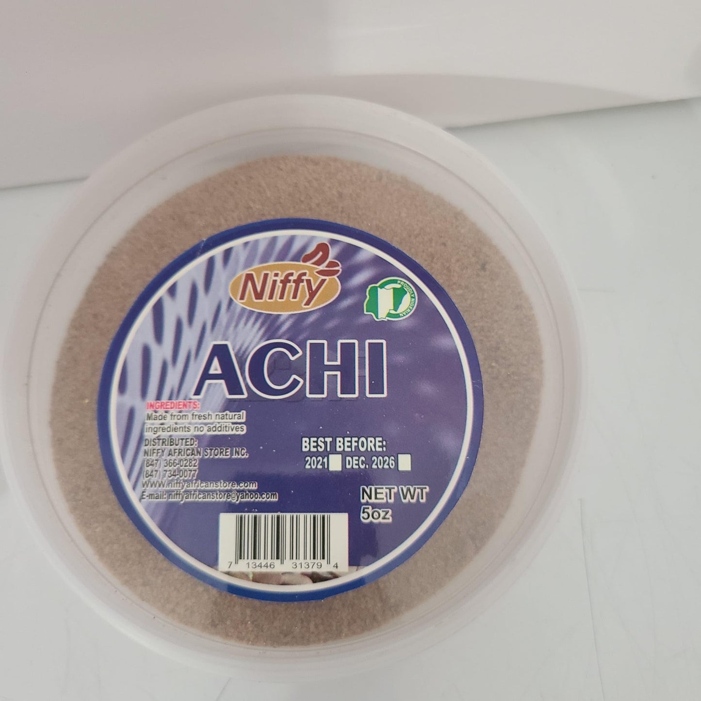 Niffy Achi Seasoning, 5oz