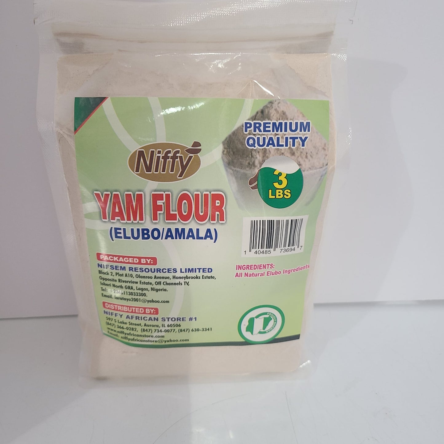 Yam Flour Elubo