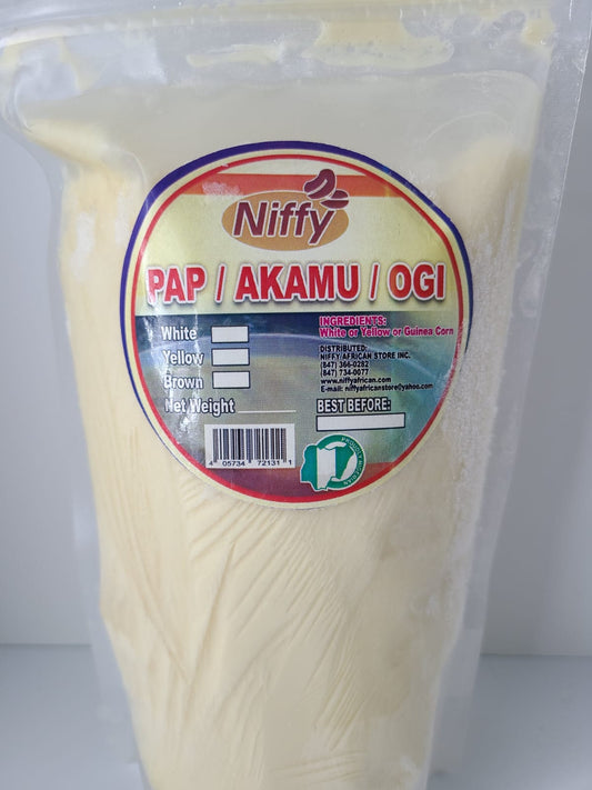 Niffy Ogi Pap(Yellow/brown/ White )