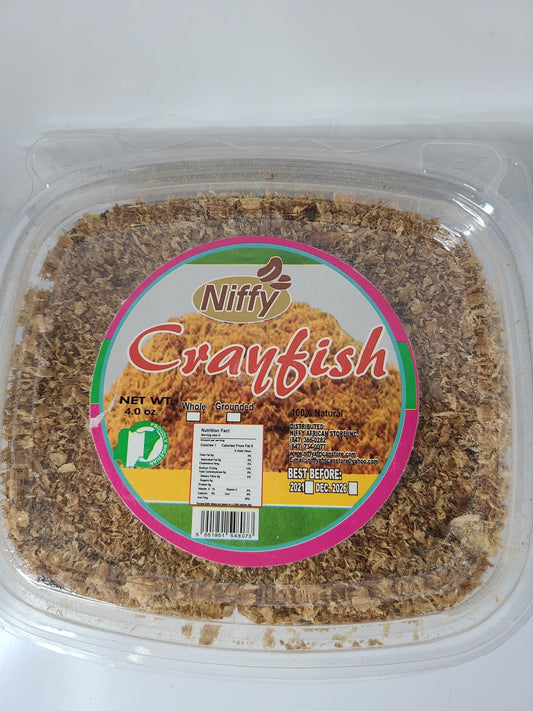 Crayfish,Grounded, 4.0 oz, Nigerian Grounded Crayfish by Niffy