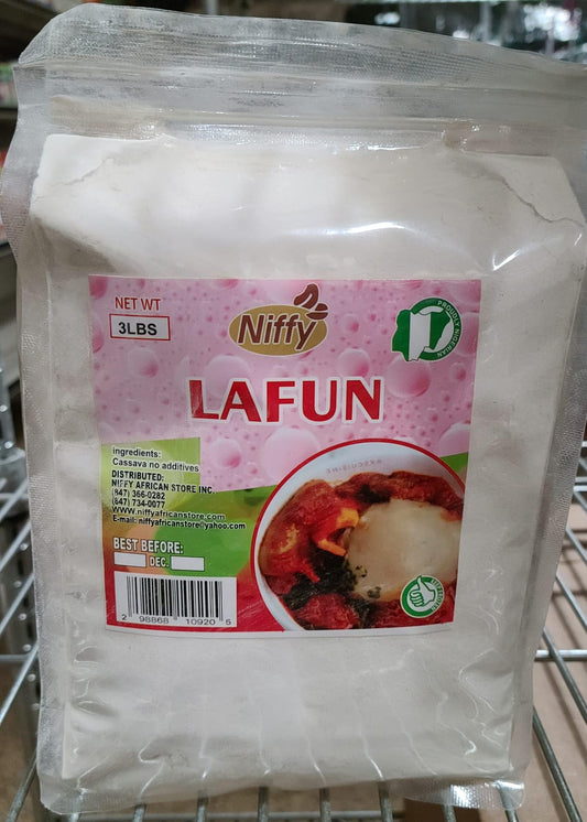Lafun Kokonte Cassava Flour 3 lbs by Niffy