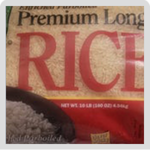 Per Excellent Rice 10lb Enriched Parboiled Long Grain
